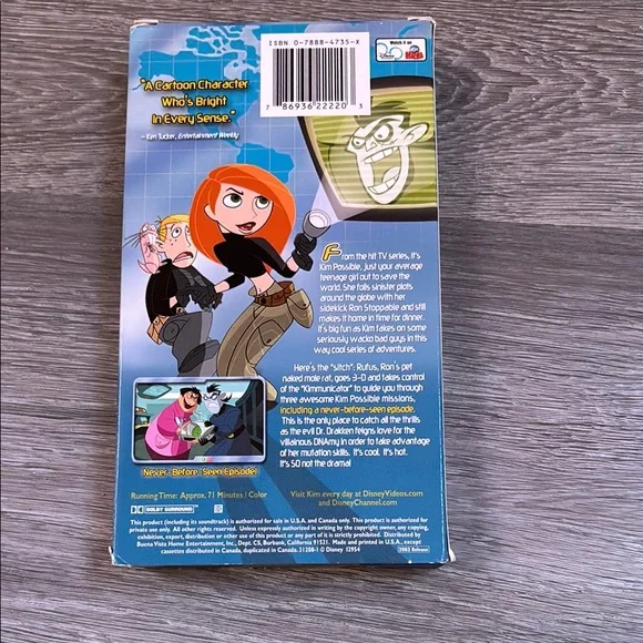 Kim Possible: The Secret Files DVD - Picture 2 of 3